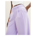 Světle fialové dámské kalhoty Tom Tailor Denim
