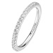 Brosway Třpytivý stříbrný prsten Fancy Infinite White FIW74
