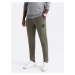 Men's sweatpants with logo - olive V4 OM-PASK-0167