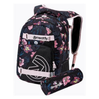 Meatfly EXILE Backpack, Hibiscus Black