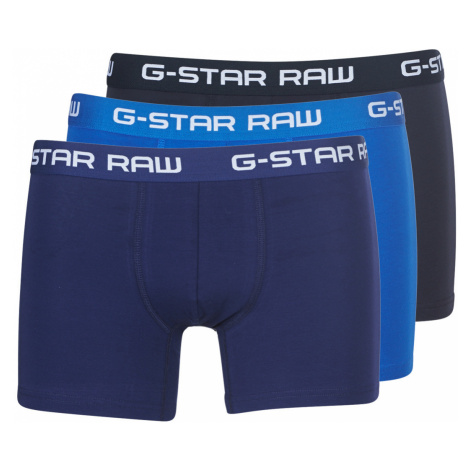 G-Star Raw CLASSIC TRUNK CLR 3 PACK Modrá