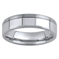 Ocelový prsten - snubní - pro muže RC2028-M