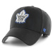 Toronto Maple Leafs čepice baseballová kšiltovka Metallic Snap 47 MVP NHL black