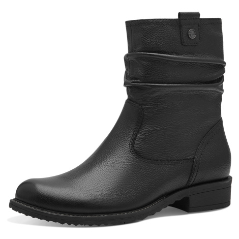DÁMSKÉ KOTNÍKOVÉ BOTY TAMARIS 1-25414-43 001 ČERNÁ