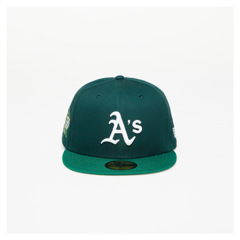 New Era Oakland Athletics MLB Team Colour 59FIFTY Fitted Cap Dark Green/ White