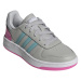 ADIDAS-Hoops 2.0 core grey two/mint ton/screaming pink Šedá