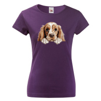 Dámské tričko Americký kokršpaněl - tričko pro milovníky psů
