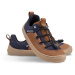 Dětské barefoot tenisky Be Lenka Xplorer - Dark Brown & Navy