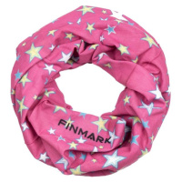 Finmark FS-233 Dětský multifunkční šátek, růžová, velikost