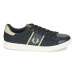 Fred Perry SPENCER MESH / LEATHER Černá