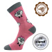 VOXX® ponožky Vlněnka dětská růžová 1 pár 120045