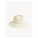 Bílý klobouk s ozdobným detailem Marks & Spencer