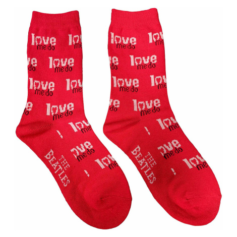The Beatles ponožky, Love Me Do Red, unisex RockOff