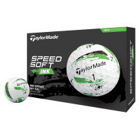 TaylorMade Speed Soft Ink Green Golfové míčky