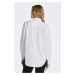 KOŠILE GANT REL POPLIN SHIRT WHITE