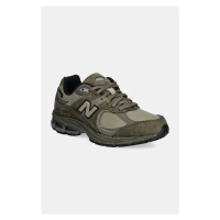 Sneakers boty New Balance 2002 zelená barva, M2002RPK