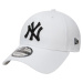 BÍLÁ KŠILTOVKA NEW ERA 9FORTY NEW YORK YANKEES MLB LEAGUE BASIC CAP 10745455