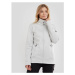 Dámská lyžařská mikina se zipem FUNDANGO Antila Fleece Jacket-120-white heather