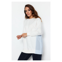 Trendyol Weave Ecru, Joint Knitted Tunic