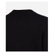 Svetr karl lagerfeld jeans klj relaxed logo sweater black