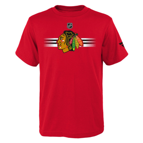Chicago Blackhawks dětské tričko Apro Logo Ss Ctn Tee red Fanatics