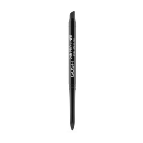 GOSH COPENHAGEN 24H Pro Liner - 002 Carbon Black voděodolná vysouvací tužka na oči - black 0,35g