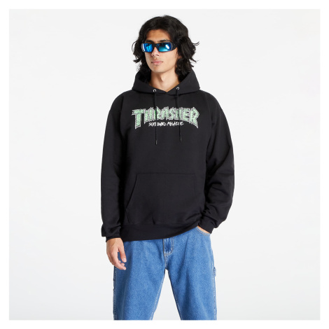 Thrasher Brick Hood Black