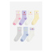 H & M - Ponožky 7 párů - růžová