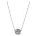 Pandora Stříbrný náhrdelník s třpytivým přívěskem 590523CZ-45