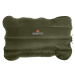 Péřový polštářek Warmpeace Péřový polštářek na zip Barva: zelená