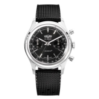 Vulcain Chronograph 70's - Black - Rubber