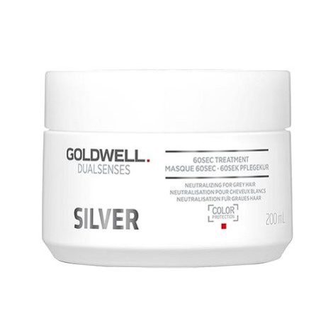 Goldwell Dualsenses Silver minutová stříbrná maska na vlasy 200 ml
