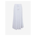 Bílá dámská maxi sukně ORSAY