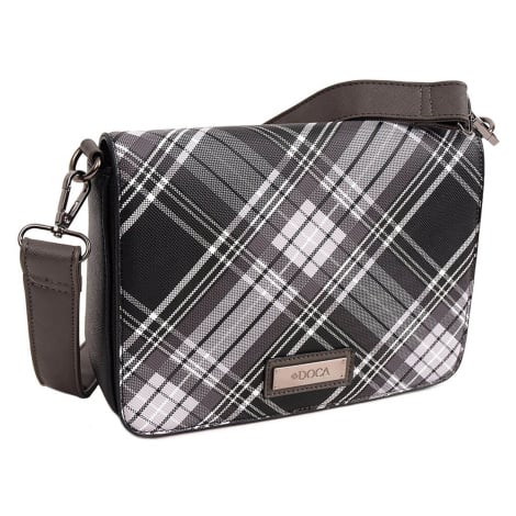 Dámská crossbody kabelka Doca 14178 - černá