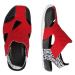 Jordan Otevřená obuv 'Flare' červená / černá / offwhite