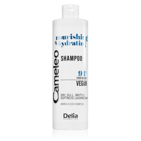 Delia Cosmetics Hydrating & Nourishing vyživující šampon pro suché a poškozené vlasy 400 ml