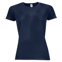 SOĽS Sporty Women Dámské funkční triko SL01159 Námořní modrá