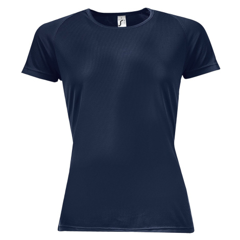 SOĽS Sporty Women Dámské funkční triko SL01159 Námořní modrá SOL'S