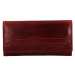 Lagen Dámská kožená peněženka W-22025/T červená