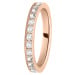 Morellato Bronzový prsten s krystaly Love Rings SNA40