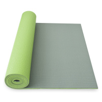 YATE Yoga Mat dvouvrstvá zelená/šedá