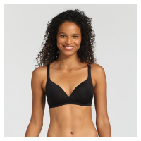 DIM INVISIBLE WIREFREE PADDED BRA - Women's bra without bones - black