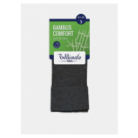 Tmavě šedé pánské ponožky Bellinda BAMBUS COMFORT SOCKS