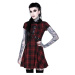 šaty dámské KILLSTAR - Disgrace Skater Dress - TARTAN