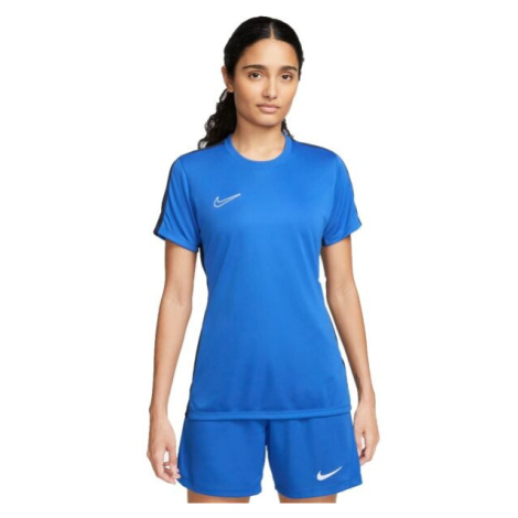 Nike DRI-FIT ACADEMY Dámské fotbalové tričko, modrá, velikost