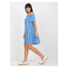 Dámské šaty D73771R30145J bílo-modré - FPrice