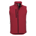 Russell Pánská softshellová vesta R-141M-0 Classic Red