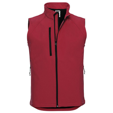 Russell Pánská softshellová vesta R-141M-0 Classic Red