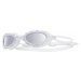 Plavecké brýle tyr nest pro nano mirrored bílá