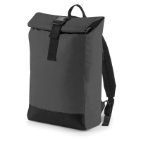 BagBase Unisex rolovací batoh 15 l BG138 Black Reflective